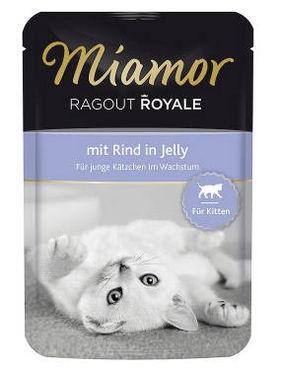 Miamor Ragout Royale говядина для котят 100г